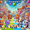 動物たちの大騒ぎパーティー。家族みんなで楽しむ「Party Animals」というsteam版ゲームについて紹介。