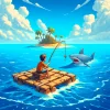 漂流から始まるサバイバルの物語。海上で生き抜くクラフト＆探索が魅力の「Raft」というsteam版ゲームについて紹介。